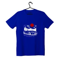 Odzież do sportów motorowych - T-shirt koszulka Honda Civic VI JDM niebieska-S - miniaturka - grafika 1