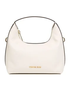 Michael Kors Skórzana torebka w kolorze kremowym - 23 x 20 x 11,5 cm - Torebki damskie - miniaturka - grafika 1