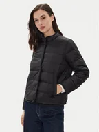 Kurtki damskie - Tommy Hilfiger Kurtka puchowa WW0WW42377 Czarny Regular Fit - miniaturka - grafika 1