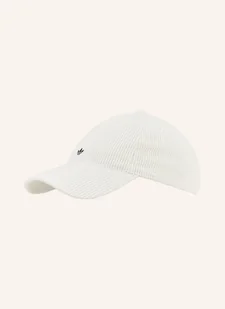 Adidas Originals Czapka Ze Sztruksu Corduroy weiss - Czapki damskie - miniaturka - grafika 1