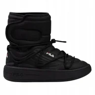Botki damskie - Fila buty zimowe śniegowce botki Superbubble Boots FFW0594.80010 39 czarny - miniaturka - grafika 1