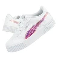 Buty dla dziewczynek - Buty dziecięce sportowe Puma Carina [387987 01]-31 - miniaturka - grafika 1