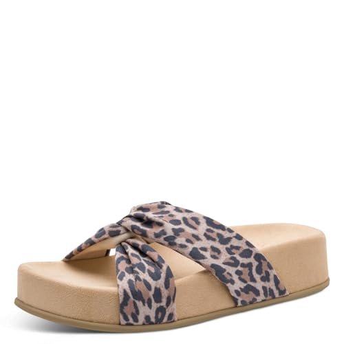 Marco Tozzi Pantolette 2-27502-46, damskie kapcie Leo Dune, 37 EU