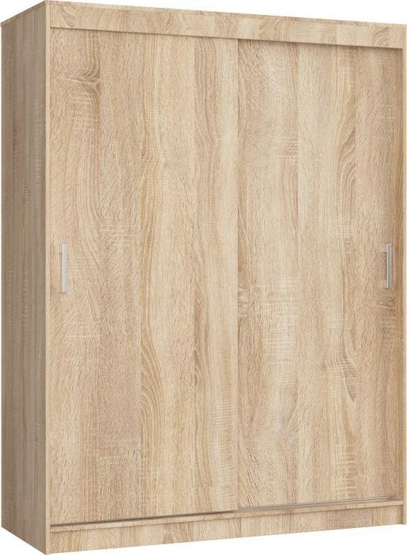 Fabryka Mebli Akord SZAFA PRZESUWNA 150 cm CLP MONO DĄB SONOMA