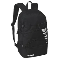 Plecaki - Erima Unisex Six Wings plecak z kieszenią dolną (7232408) czarny, - miniaturka - grafika 1