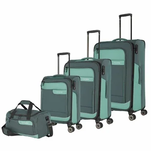 Travelite VIIA Zestaw bagażowy na 4 kółkach 4szt. eukalyptus - Walizki - miniaturka - grafika 1
