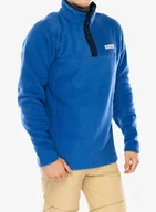 Bluzy sportowe męskie - Bluza bez kaptura Columbia Steens Mountain Half Snap - mountain blue/collegiate navy - miniaturka - grafika 1
