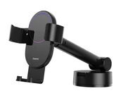 Uchwyty samochodowe do telefonów - Uchwyt samochodowy teleskopowy Baseus Simplism - miniaturka - grafika 1