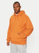 Bluzy męskie - Champion Bluza 220274 Pomarańczowy Relaxed Fit - miniaturka - grafika 1