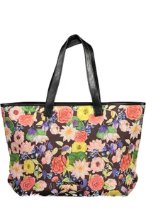 DESIGUAL Torebka damska tekstylna czarna SF11617 - Rozmiar: Jeden rozmiar - Torebki damskie - miniaturka - grafika 1