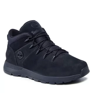 Botki damskie - Timberland Botki Sprint Trekker Mid TB0A2GE80151 Black Nubuck - grafika 1