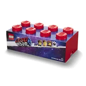 Pojemniki na zabawki - Lego Movie 2 Storage Brick 8 Bright Red - miniaturka - grafika 1