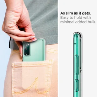 Etui Spigen Ultra Hybrid do Samsung Galaxy S20 FE Crystal Clear - Etui i futerały do telefonów - miniaturka - grafika 12