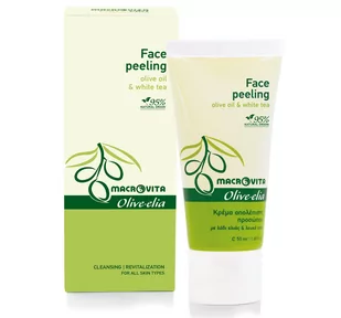 MACROVITA peeling do twarzy z bio-składnikami OLIVELIA 100ml - Maseczki do twarzy - miniaturka - grafika 1