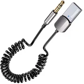 Adaptery bluetooth - Przejściówka ESSAGER Bluetooth 5.0 Odbiornik Audio USB do Jack 3,5 mm - miniaturka - grafika 1