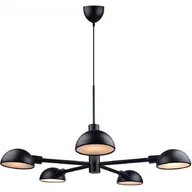 Lampy sufitowe - Nordlux DFTP Nomi lampa wisząca 5x25W czarna 2220163003 - miniaturka - grafika 1