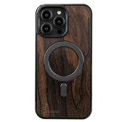 Etui i futerały do telefonów - Drewniane Etui Bewood iPhone 14 Pro Max Ziricote MagSafe - miniaturka - grafika 1