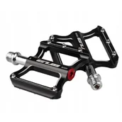 Pedały rowerowe - Pedały szosowe GUB GC020 czarne - miniaturka - grafika 1