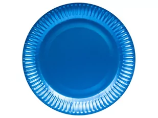 Folat Talerzyki papierowe &quot;Premium Mat&quot; niebieskie FOLAT 23 cm 8 szt FL65882 - Naczynia i sztućce jednorazowe - miniaturka - grafika 1