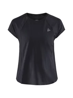 Koszulki sportowe damskie - Craft Koszulka funkcyjna "Pro Charge" w kolorze czarnym - grafika 1