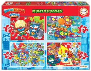 Puzzle, Educa, Super Things, 380 el. - Puzzle - miniaturka - grafika 1