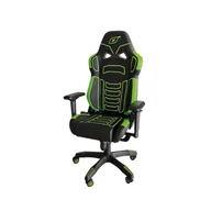 Fotele gamingowe - Fotel biurowy OMP Racing GS-X czarno-zielony - miniaturka - grafika 1