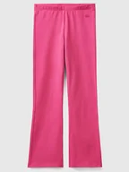 Legginsy - Benetton Legginsy w kolorze różowym - miniaturka - grafika 1