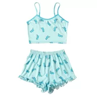 Piżamy damskie - Dwuczęściowa piżama - miniaturka - grafika 1