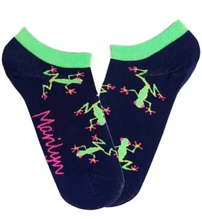 STOPKI MARILYN DAMSKIE FROGGIE (kolor granat, rozmiar 36-40) - Skarpetki damskie - miniaturka - grafika 1