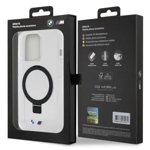 Etui BMW Ring Stand M Collection MagSafe na iPhone 15 Pro Max - przezroczyste - Etui i futerały do telefonów - miniaturka - grafika 8