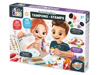 Zabawki kreatywne - BUKI Zestaw artystyczny PIECZĄTKI z książeczką aktywności - miniaturka - grafika 1