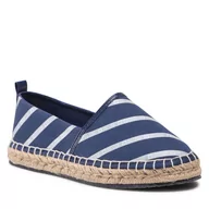 Espadryle damskie - Big Star Espadryle JJ274960 Navy - miniaturka - grafika 1