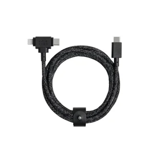 Native Union Belt Universal Cable USB-A–micro-USB/Lightning/USB-C cosmos - Kable USB - miniaturka - grafika 1