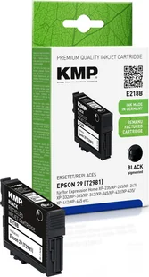 Tusz KMP E218B - 5.3 ml - Schwarz - kompatibel - Tintenpatrone Alternative zu: Epson 29, Epson T2981 - fur Epson Expression Home XP-235, 245, 247, 332, 335, 342, 345, 432, 435, 442, 445 - Tusze zamienniki - miniaturka - grafika 1