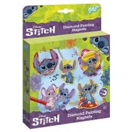 Zabawki kreatywne - Magnesy z malowaniem diamentowym Stitch Totum - miniaturka - grafika 1
