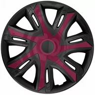 Kołpaki samochodowe - Kołpaki samochodowe N-POWER BICOLOR claret/black 14'' - miniaturka - grafika 1