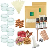 Świece - Zestaw do robienia świec z wosku sojowego 8x235 ml - miniaturka - grafika 1