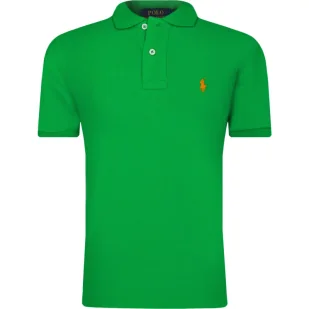 POLO RALPH LAUREN Polo pique | Regular Fit - Koszulki dla dziewczynek - miniaturka - grafika 1