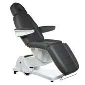 Fotele kosmetyczne - Elektryczny fotel kosmetyczny Bologna BG-228 szary - miniaturka - grafika 1