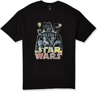 Koszulki męskie - Star Wars T-shirt męski, Czarny, L - grafika 1