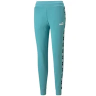 Spodnie męskie - Spodnie męskie Puma Power Tape Pants TR niebieskie 847120 61-XXL - miniaturka - grafika 1