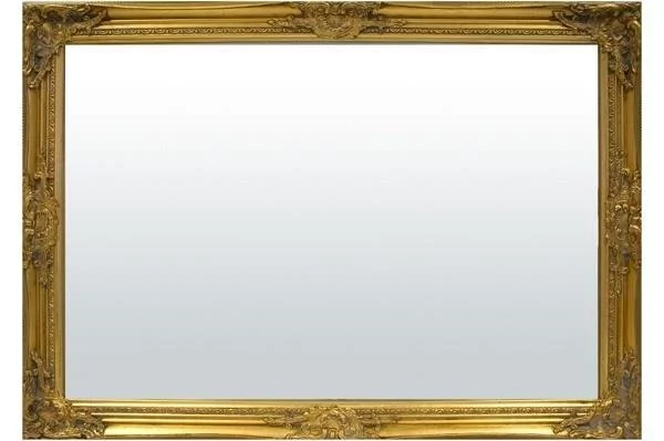 Lustro Victory, złote, 72x102x3 cm