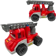 Zabawy w naśladowanie dorosłych - AUTO plast., straż pożarna, 20x28 cm, z drabiną - miniaturka - grafika 1