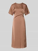 Sukienki - Sukienka midi z detalem węzła model 'Dela' - miniaturka - grafika 1