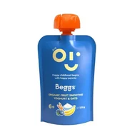 Desery dla dzieci - Beggs BIO Smoothie z owocem, jogurtem i płatkami owsianymi 6+, 120g >> 0zł za wysyłkę przy zakupach od 149 zł << - miniaturka - grafika 1