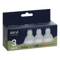 Żarówki LED - Żarówka LED GU10 4,9 W barwa dzienna 3 sztuki - miniaturka - grafika 1