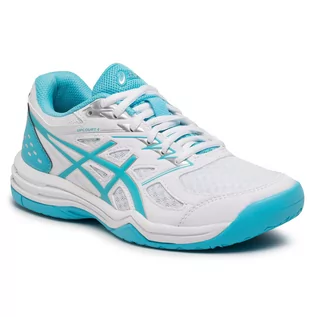 Buty sportowe damskie - Asics Buty Upcourt 4 1072A055 White/Aquarium 101 - grafika 1