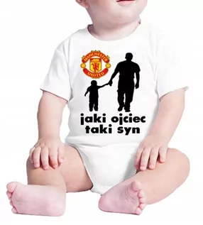 Body dla niemowląt - 2033 BODY DZIECIĘCE MANCHESTER UNITED PREZENT 86 - grafika 1