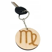 Czasopisma - Brelok do kluczy ze znakiem zodiaku WSZYTSTKIE ZNAKI ZODIAKU DO WYBORU - miniaturka - grafika 1