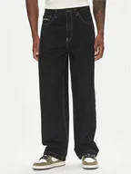 Spodnie męskie - DC Jeansy Worker Baggy Denim Rbt ADYDP03079 Granatowy Baggy Fit - miniaturka - grafika 1